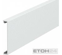 Obo-bettermann Système de canalisation - Couvercle cannelé gk-otk blanc pur
