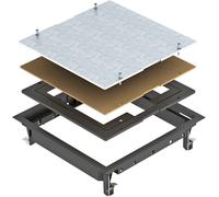 OBO Bettermann ZES9-2 U10T 9011 Trappe dinspection