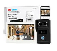 OBO HANDS Visiophone Filaire 2 Fils avec Écran 7", Interphone Vidéo