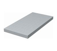 OBO Plaque de silicates de calcium antifeu 500x150x20mm Blanc Gris
