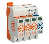 OBO V20 Type 2 Parafoudre 3P+NPE 280V 40kA - 5095333