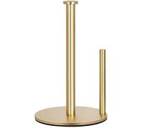 OBODING Support de Rouleau d'essuie-Tout doré pour comptoir de Cuisine et de Salle de Bain, Porte-Serviettes en Acier Inoxydable pour Rouleaux Standard et Grands (doré)