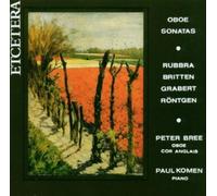 Oboe Recital / Peter Bree, Paul Komen [CD] NEUF