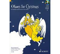 Oboes for Christmas: 20 Christmas Carols. 1-2 oboes.