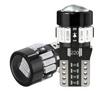 OBOLED Ampoule T10 W5W LED Bleu CANBUS Sans Erreur 501 12V Non Polarité Voiture Intérieur Dôme Porte Côté Coffre Plafonnier Éclairage Plaque D'immatriculation 2Pcs