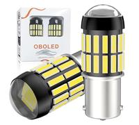 OBOLED P21W 1156 LED Ampoule BA15S 7506 1141 36SMD 12V 24V pour Voiture LED Feu Recul Arrière DRL Jours Feux Clignotants Direction Frein Lampe Brouillard Arrière 6500K Blanc