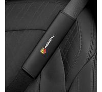 OBONG 2Pièces Voiture Rembourrage De Ceinture De Sécurité Épaulières Compatible avec pour Fiat Abarth 595 Abarth 500 Abarth 124 Spider Housse Ceinture Sécurité Intérieurs