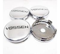 OBONG 4 Pièces Voiture Cache-moyeux Cache Moyeu Compatible avec pour 60mm Vossen Enjoliveur Capuchon Central,E-60mm