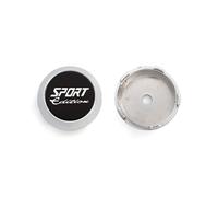 OBONG 4 Pièces Voiture Cache-moyeux Cache Moyeu Compatible avec pour Sport Edition 60MM 65MM Enjoliveur Capuchon Central,B-60mm