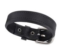 Obotsnoi Accessoire de poignet tendance en cuir perlé pour homme - Style gothique, One Size, Comme décrit