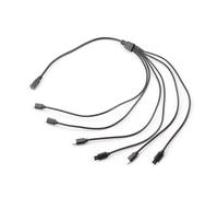 Obotsnoi Adaptateur d'alimentation DC5521 vers connecteur mâle de type C pour bureau et maison, convertisseur USB C