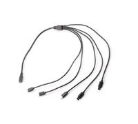 Obotsnoi Adaptateur d'alimentation DC5521 vers connecteur mâle de type C pour bureau et maison, convertisseur USB C