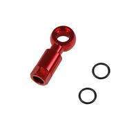 Obotsnoi Adaptateur de frein hydraulique en alliage d'aluminium à 5 lignes directes résistantes aux intempéries pour améliorer la durabilité des composants de frein de vélos