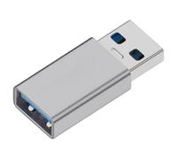 Obotsnoi Adaptateur d'isolation de données compatible avec les appareils multiples, bloqueurs de métaux empêchant le piratage dans les espaces de travail partagés, adaptateur de bloqueurs USB pour les