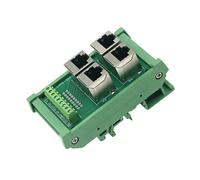 Obotsnoi Adaptateur répartiteur Ethernet RJ45 8P8C femelle vers bornes pour câblage organisé dans des espaces restreints