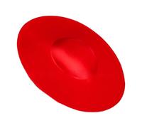 Obotsnoi Bonnet en satin de soie souple adapté pour les rassemblements, les événements de vacances et la configuration professionnelle, chapeau fin en soie, Rouge, Taille unique