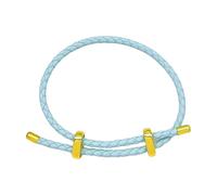Obotsnoi Boucle robuste et accessoire portable en cuir pour les amoureux de la nature et les créateurs de tendances tenues élégantes festival mode, bleu clair, taille unique