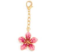 Obotsnoi Breloque florale géométrique tendance - Accessoires de corps - Texture en alliage - Convient pour mélanger et assortir des bijoux - Pendentif doré délicat