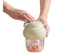 Obotsnoi Broyeur électrique avec pour écraser efficacement l'ail et hacher la viande et les aliments avec moteur puissant, gadget de cuisine multi-usage