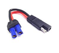 Obotsnoi Câble adaptateur d'extension SAE vers EC5 femelle cordon d'alimentation panneau solaire SAE connecteur rapide pour tracteur moto tendre