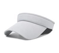 Obotsnoi Chapeau de Protection Solaire Sport Respirant Ventilation Design Unisexe Réglable Léger Séchage Rapide Polyester Tissu Réglable Soleil pour Homme Femme, gris clair, Taille unique