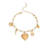 Obotsnoi Charme en Forme De Coeur Cadre Cadre Photo Pendentif Femmes Mode Et Bijoux De Mariage pour Diverses Occasions Médaillon Photo en Acier Inoxydable