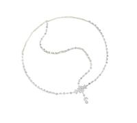 Obotsnoi Coiffe polyvalente en oxyde de zirconium galvanisé combinant un motif vintage avec des cristaux à usage contemporain