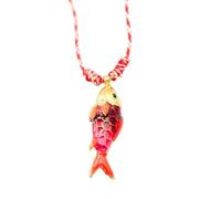 Obotsnoi Collier avec pendentif en forme de poisson marin - En acier inoxydable - Pour un usage quotidien - Bijoux en acier inoxydable, taille unique, Comme décrit, Comme décrit.