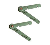 Obotsnoi Distributeur mural jetable avec clip de suspension pour cuisine, restaurant et services de restauration, Style GN, Size reference picture