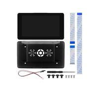 Obotsnoi Écran tactile LCD interactif 7" 1024 x 600 - Installation facile - Remplacement pour 5 4B 3B+ - Écran tactile