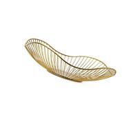 Obotsnoi Élégante table de salle à manger Panier à fruits en fil métallique Bol de rangement pour œufs, collations, pain, fournitures de décoration d'intérieur, bol à fruits multifonctionnel