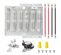 Obotsnoi Ensemble de composants de chauffage de sèche-linge robustes 503978 de rechange pour sèche-linge 61927 503404 510329 510325P Y503978 61928 Accessoires de rechange pour sèche-linge