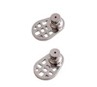 Obotsnoi Fermoirs de boucles d'oreilles sécurisés avec laiton renforcé confortable pour les boucles d'oreilles lourdes et sensibles - Design antidérapant épais et robuste, B, Comme décrit, Comme