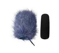 Obotsnoi Housse de microphone professionnelle coupe-vent pour entretiens en plein air et micro avec protection contre le bruit des lapins