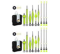 Obotsnoi Kit de mécanisme d'horloge à quartz - Mécanismes muraux - Pièces de rechange à piles - Pièces de rechange - Pièces de rechange