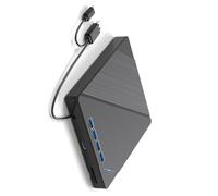 Obotsnoi Lecteur DVD externe à vitesse rapide compatible BluRay Plug Play pour systèmes DVD externes