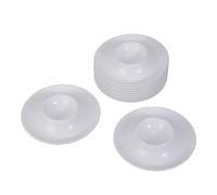 Obotsnoi Lot de 10 coquetiers avec base pour servir le petit déjeuner, brunch, ustensile de cuisine, passe au micro-ondes