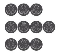 Obotsnoi Lot de 10 piles bouton alcaline LR44 357 357A A76 GPA76 1,5 V pour montres