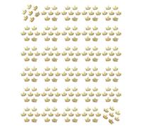 Obotsnoi Lot de 100 breloques en alliage d'inspiration vintage pour bijoux tendance rétro faciles à assembler dans la création de bijoux, One Size, Comme décrit