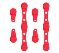 Obotsnoi Lot de 2 boucles en silicone pour friteuses à air comprimé pour verrouiller fermement le papier et garantir une cuisson sûre avec les enfants autour du lave-vaisselle