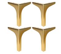Obotsnoi Lot de 4 triangles modernes en métal pour canapé, chaise et placard