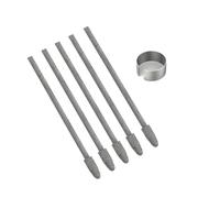 Obotsnoi Lot de 5 pointes de stylo texturées PW517 PW110 pour outils d'art numérique KD200, poignée anti-fatigue, accessoires de lignes lisses, pointes de dessin