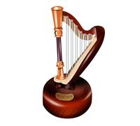 Obotsnoi Mécanisme À Remonter Boîte Musique Violon Boîte Musique Instrument Miniature Ornement Décors La Maison Articles d'art Créatifs Instrument Miniature pour L'artisanat