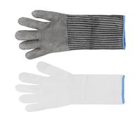 Obotsnoi Niveaux 5 Glants Résistants À La Coupe Glants En Maille En Acier Inoxydable Améliorés Pour Les Chefs De Cuisine Cuisine Huîtres Coupants Bouchers Bouchers Gants Sécurité