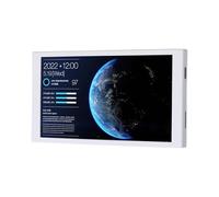 Obotsnoi Panneau d'affichage pour boîtier d'ordinateur - Visualisation des données - Alimentation USB - Cadre en aluminium - Écran de 13,2 cm en temps réel