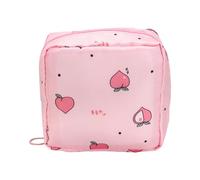 Obotsnoi Pochettes élégantes pour serviettes hygiéniques avec plusieurs compartiments pour l'hygiène féminine et l'organisation de voyage Élégant sac de rangement sanitaire à fermeture éclair