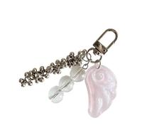 Obotsnoi Porte-clés avec breloque en forme d'aile d'étoile pour clés, bijoux tendance, accessoire de résine, alliage de verre, décoration de sac en résine, b, taille unique