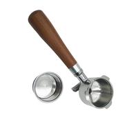Obotsnoi Porte-filtre à expresso 51 mm pour une distribution uniforme de la pression - Panier filtrant à trois oreilles avec partie inférieure pour machine à café - Accessoires pour machine à expresso