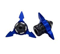 Obotsnoi Protections de fourche avant de moto en aluminium - Installation facile - Pour cyclistes et coureurs - Protection en aluminium