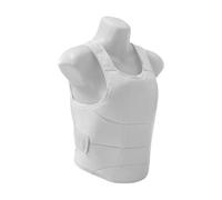 Obotsnoi Protège-poitrine en polyester respirant pour karaté - Absorption des chocs - Tissu Oxford - Ajustement réglable - Équipement de karaté